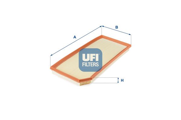 Hava Filtresi  Audi S3 (8P1)(09.2006->)  UFI 30.657.00