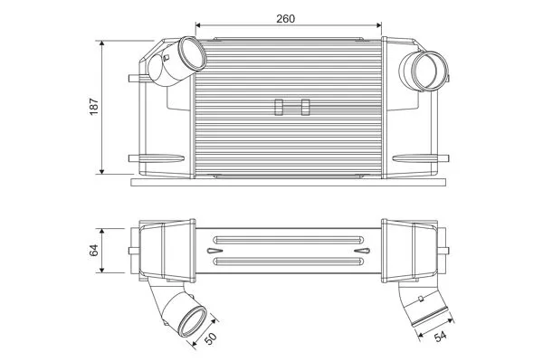 Turbo Radyatörü  VALEO 818826