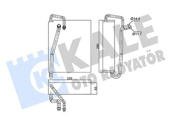 Kalorifer Radyatörü  KALE 350120  1618185 9118965 09118965