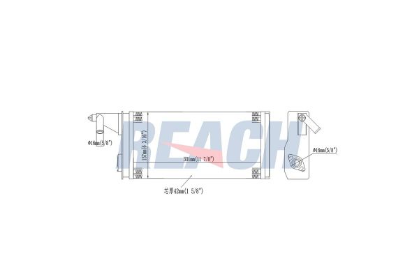 Kalorifer Radyatörü  KRAFTVOLL 08050116