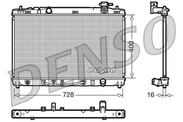 Su Radyatörü  DENSO DRM50041