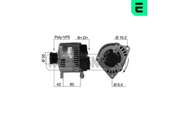 Alternatör  FORD ORJINAL 1C1T10300BB  1C1T10300BB 1C1T 10300 BB 4170444