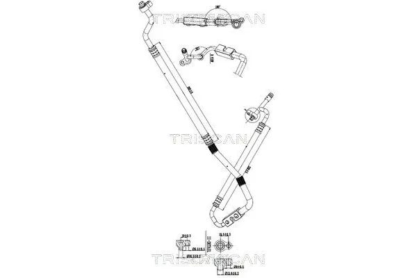 Klima Hortumu  EUROCRAFT EU F24216-021