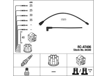Buji Kablosu  NGK 44340  