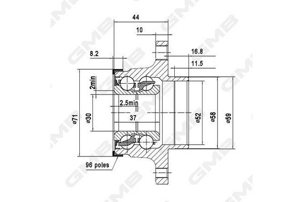 Porya Arka Sağ veya Sol WBF SWH3011703S