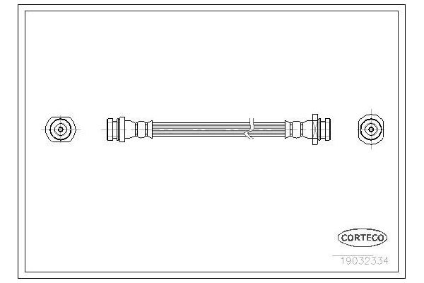 Fren Hortumu Arka Sağ veya Sol OSSCA 01283