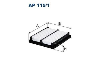 Hava Filtresi  FILTRON AP 115/1  PEHH133A0 PEHH-13-3A0 PEHH133A09A PEHH-13-3A0 9A