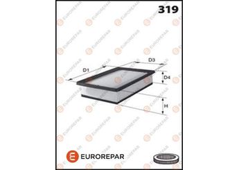 Hava Filtresi  EUROREPAR E147172  E147172 6001073229 0006001073229 46741119 71772189