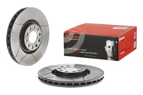 Fren Disk Ayna Ön Sağ ve Sol Audi A4 Cabriolet (8H)(01.2006->)  BREMBO 09.8689.75