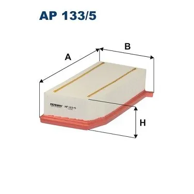 Hava Filtresi  Renault Clio IV Sport Tourer (2013->)  FILTRON AP 133/5