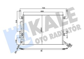 Klima Radyatörü  KALE 350305  5010230214 50 10 230 214 5010315281 50 10 315 281 5010619734 50 10 619 734