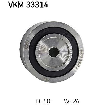 Vantilatör Kayış Gergi Rulmanı  Fiat Ducato P.Van 15 (03.2002->)  SKF VKM 33314