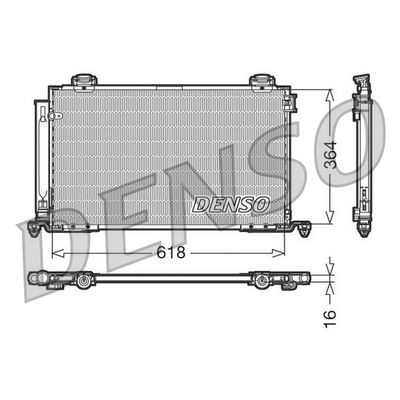 Klima Radyatörü  DENSO DCN50015