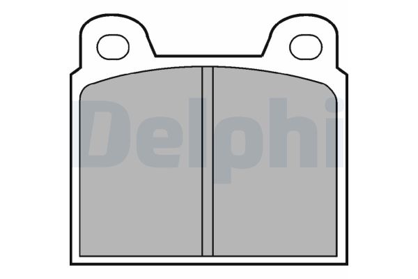 Fren Disk Balata Ön Mercedes Strich Acht Limousine (BM 114)(01.1972->)  DELPHI LP20