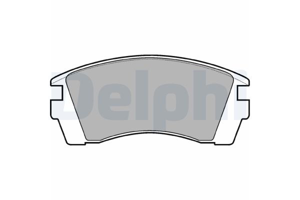 Fren Disk Balata Ön Nissan Sunny Traveller [SW] (Y10)(11.1990->)  DELPHI LP952