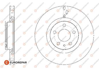 Fren Disk Ayna Ön Sağ ve Sol EUROREPAR 1667850580  1667850580 51884303 51885408 51937217 51937218