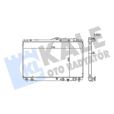 Su Radyatörü  KALE 348155