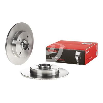 Fren Disk Ayna Arka Sağ ve Sol Peugeot 307 CC Cabrio-Coupe (S2)(07.2005->)  BREMBO 08.9512.17