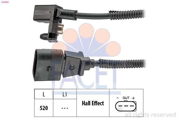 Krank Sensörü  FACET 9.0443