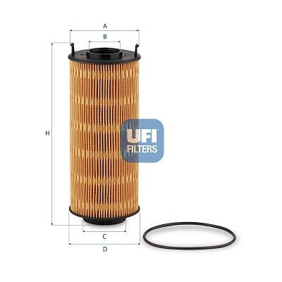 Yağ Filtresi  UFI 25.206.01