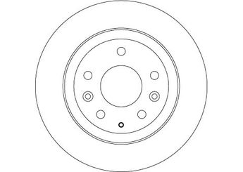 Fren Disk Ayna Arka Sağ ve Sol TRW DF6807  D10E26251 D10E-26-251