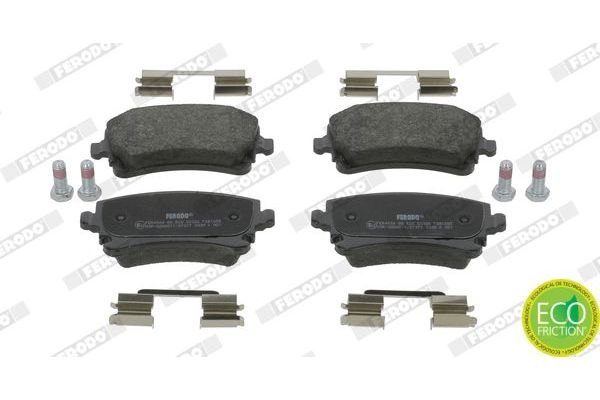 Fren Disk Balata Arka Audi A6 Allroad Quattro (4FH)(10.2008->)  FERODO FDB1655