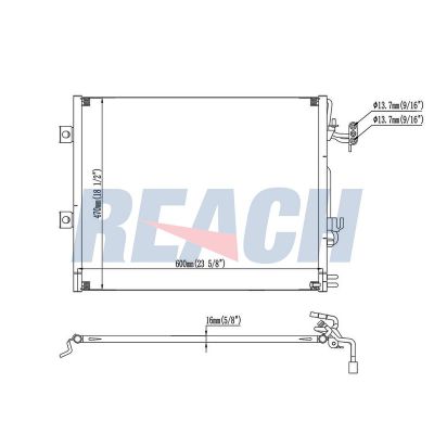 Klima Radyatörü  Mercedes CL Coupe (BM 216)(07.2006->)  FEBI BILSTEIN 197604
