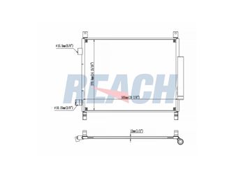 Klima Radyatörü  BOSCH 1 986 AD2 369  921003VA1A 921003VA1B
