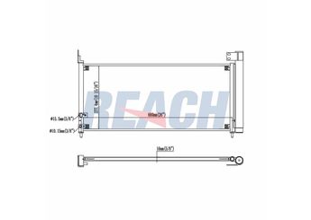 Klima Radyatörü  BOSCH 1 986 AD2 379  8845002430 88450-02430