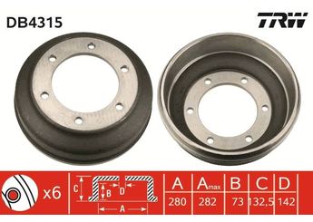 Kampana Arka Sağ veya Sol SWAPP 43189  YC1W1126ED 4041430 4078770 4446219 YC1W1126EC YC1W-1126-EC YC1W-1126-ED