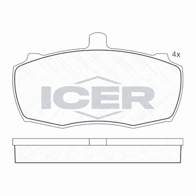 Fren Disk Balata Ön OTOZONE FDO9094-R