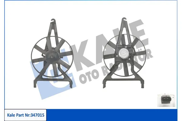 Radyatör Fan ve Motoru  MGA 83652