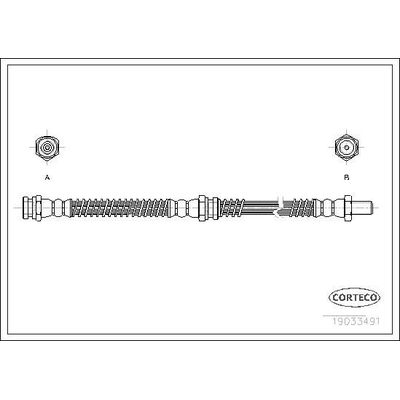 Fren Hortumu Ön Sağ veya Sol CAVO C900 704A