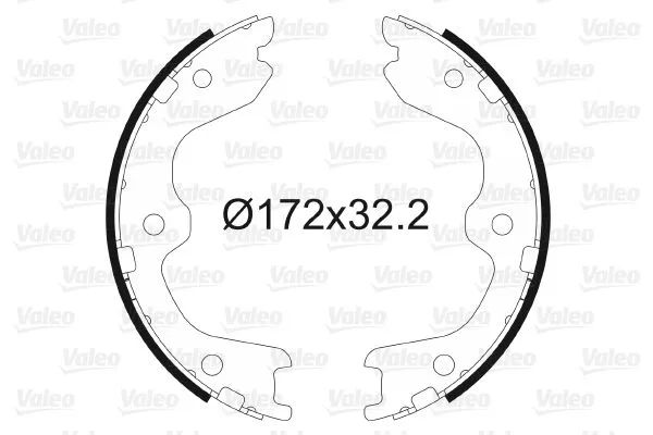 El Fren Balatası  Nissan 350 Z (Z33)(07.2003->)  VALEO 564196