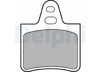 Fren Disk Balata Arka DELPHI LP229   75519956 95560873 95565563 95587471 95587472 95588498 95624481 95624485 95650072 95650872 95650873 425172 95650890 E172213