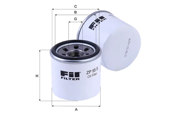 Yağ Filtresi  Kia Ceed Sportswagon (JD)(2012->)  FIL FILTRE ZP 55 B