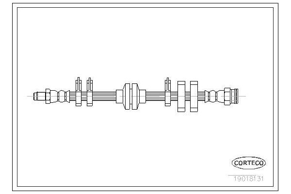 Fren Hortumu Ön Sağ MGA 51900