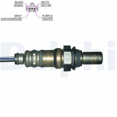Oksijen (Lambda) Sensörü  Mitsubishi Lancer 4 Kapı/ Station W. (CS0A/W)(2003->)  DELPHI ES20076-12B1