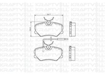 Fren Disk Balata Ön KRAFTVOLL 07010114  425055 425077 425087 425270 4252 70 4250 55 1611458780 16 114 587 80 E172168 E 172 168 4250 87 425078 4250 78 425095 4250 95 425093 4250 93 425135 4251 35