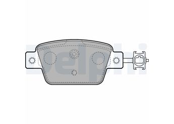 Fren Disk Balata Arka DELPHI LP2486  77365809 71770114