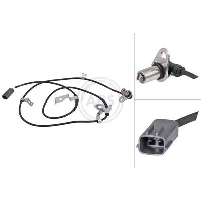 Abs Sensörü Arka Sol Ford Ranger (ES)(2009->)  EUROCRAFT EU F17203-036