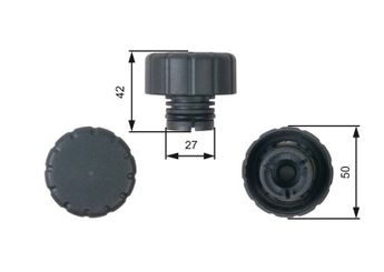 Radyatör Yedek Su Depo Kapağı  GATES RC244  1685010115 1695010015 A1685010115 A1695010015
