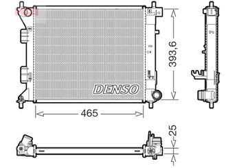 Su Radyatörü  DENSO DRM43016  DRM43016 25310A2000