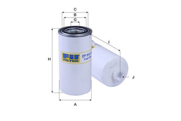 Yakıt Filtresi  FIL FILTRE ZP 512 CF