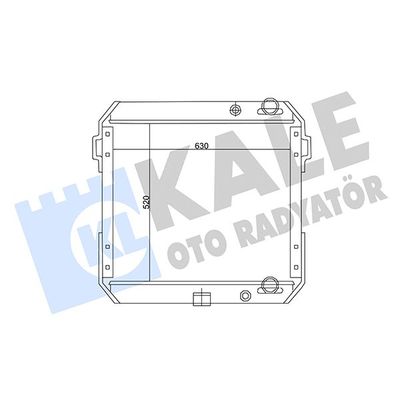 Su Radyatörü  KALE 122400