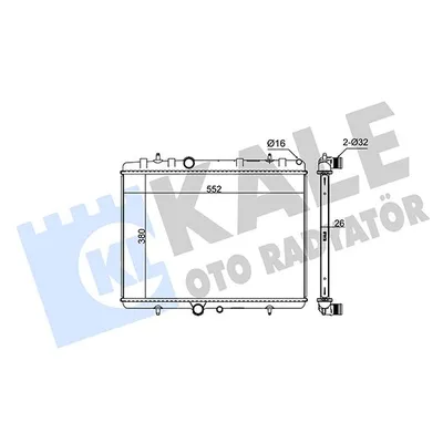 Su Radyatörü  KALE 297700