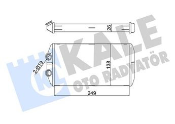 Kalorifer Radyatörü  MAHER 19075  1609171580