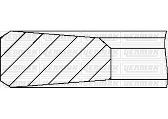 Segman (123.00MM-STD)  YENMAK 91-09182-000  9109182000 7420856715 7421356406 21356406