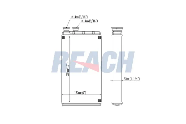 Kalorifer Radyatörü  BMW 8 Serisi Cabrio (G14)(2018->)  MGA 80809