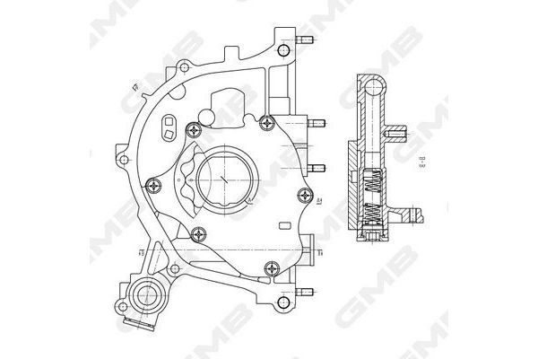 Yağ Pompası  GMB GOAS-169A